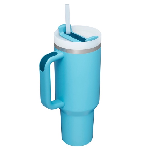 💙NWT Stanley💙Quencher H2.0 FlowState Tumbler 40oz (Pool) - Picture 2 of 7